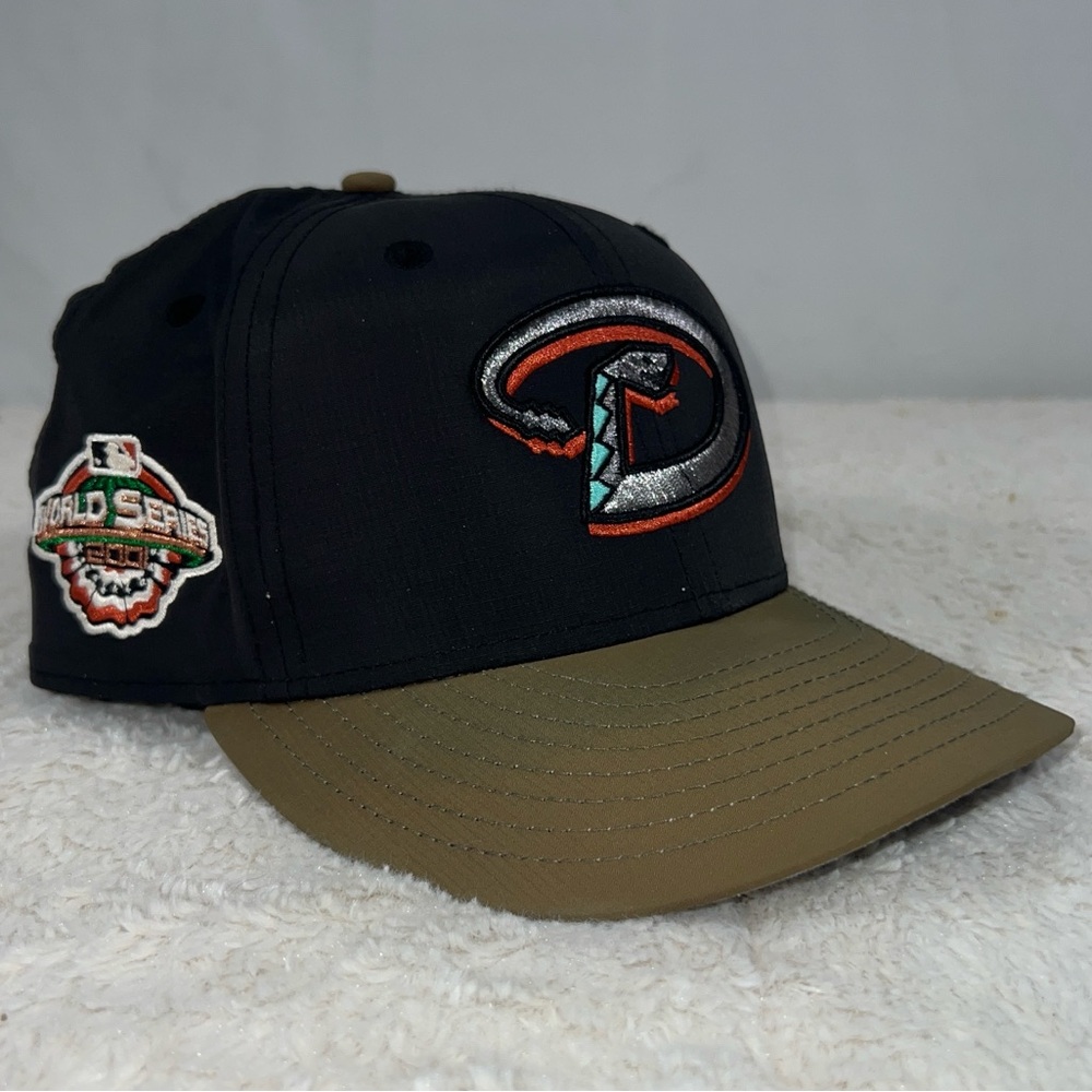 New Era Arizona Diamondbacks 2-Tone 59fifty Fitted 2001 World Series Side Patch